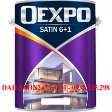 Sơn phủ ngoại thất Oexpo Satin 6+1