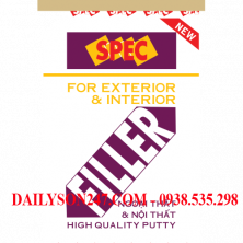 Bột trét tường Spec Filler Hi Quality Putty For Ext & Int