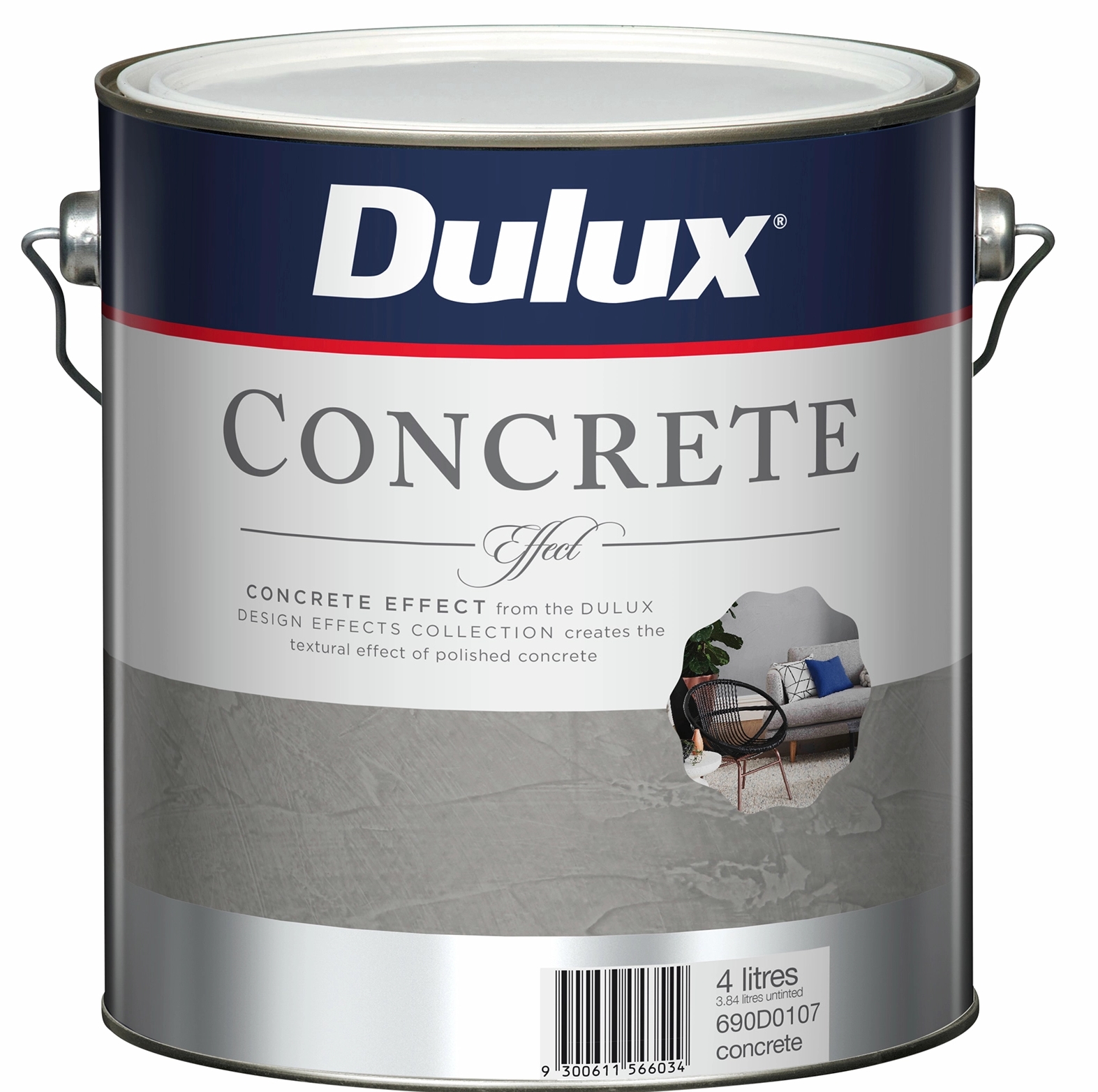 Thùng sơn tường giả bê tông Dulux Concrete