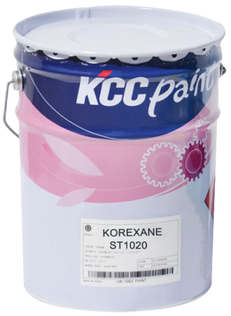 Thành phần chính của sơn epoxy KCC gồm chất đóng rắn pha với sơn