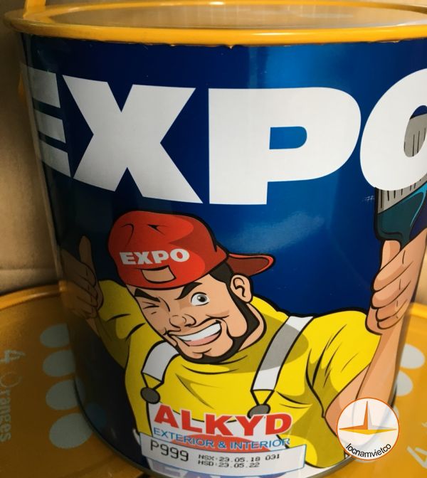 Sơn dầu Alkyd Expo cho nội thất và ngoại thất
