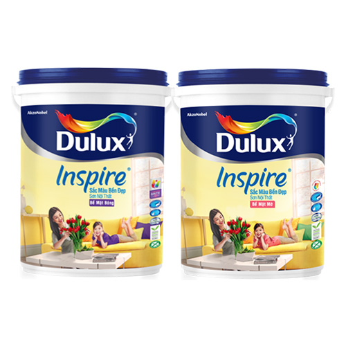 Sơn Dulux Inspire dùng được cho cả nội và ngoại thất