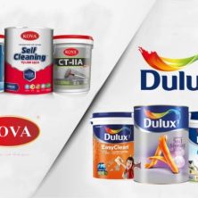 So sánh sơn Kova và Dulux – Loại sơn nào được thị trường ưa chuộng hơn ?