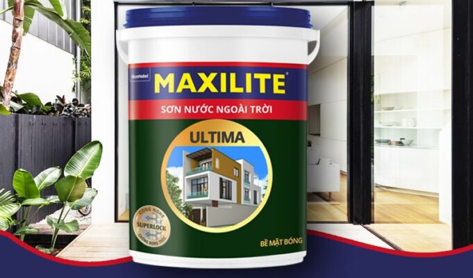 1 lít sơn Maxilite sơn được bao nhiêu m2
