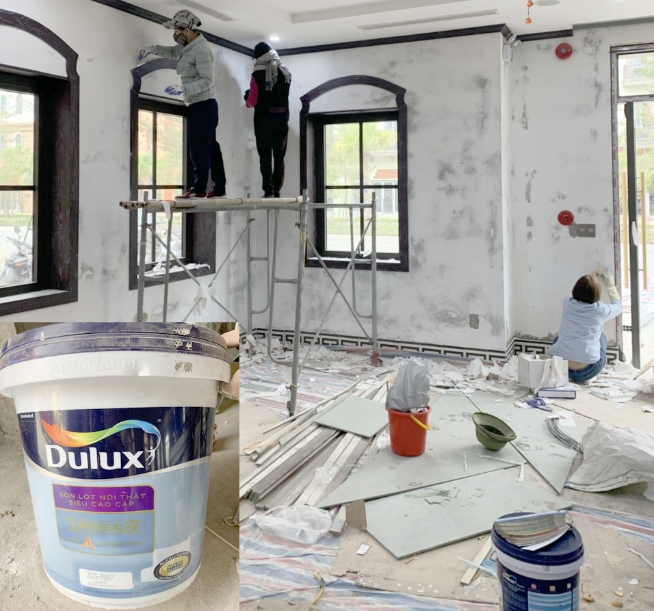 1 lít sơn Dulux sơn được bao nhiêu m2