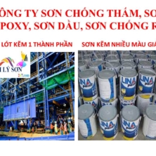 Polyurethane Coating Colors màu bạc và đa màu(745) 18 Lit