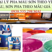 Pha màu sơn Epoxy, pha màu sơn chống rỉ , pha màu sơn dầu chính xác nhất