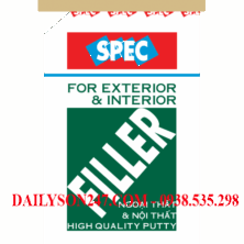 Bột trét tường Spec Filler For Ext & Int
