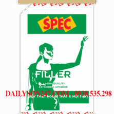 Bột trét tường Spec Filler For Int & Ext