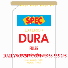 Bột trét tường Spec ngoại thất Hello Dura
