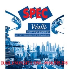 Bột trét tường Spec Walli Putty For Ext