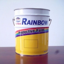 Sơn dầu alkyd Rainbow không bóng, màu trắng 2301 18 Lit