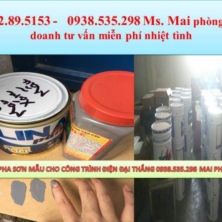 Pha màu sơn chống rỉ cho sắt thép giá rẻ Pha màu sơn chống rỉ cho sắt thép giá rẻ