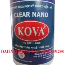 Keo bóng nước nano Kova Clear E3 Keo bóng nước nano Kova Clear E3