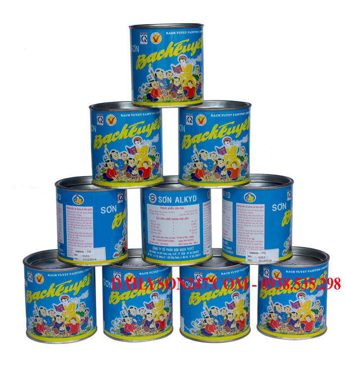 Sơn dầu Alkyd mờ Bạch Tuyết