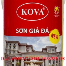 Sơn giả đá Kova KSP mới Sơn giả đá Kova KSP mới