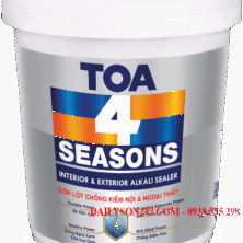 Sơn lót Toa 4 Seasons Alkali Sealer for int ext Sơn lót Toa 4 Seasons Alkali Sealer for int ext