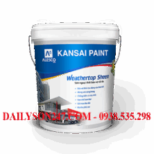 Sơn ngoại thất Kansai  Weathertop Sheen