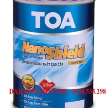 Sơn ngoại thất Toa NanoShield bóng mờ Sơn ngoại thất Toa NanoShield bóng mờ