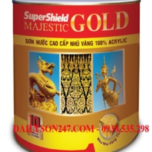 Sơn Toa SuperShiel Majestic Gold nhủ vàng for in & ext