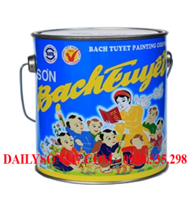 Sơn alkyd phủ màu Bạch Tuyết /S/