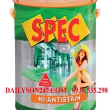 Sơn ngoại thất Spec Hi-Antistain